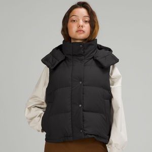 Lululemon Wunder Puff Cropped Vest